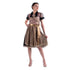 2-teiliges Midi Dirndl für Damen - Trachtenkleid für das Oktoberfest